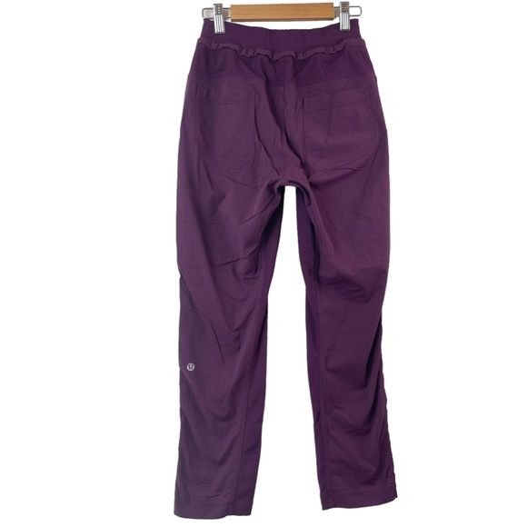 Lululemon Street To Studio Crop Pants in Plum Purple - Picture 5 of 16